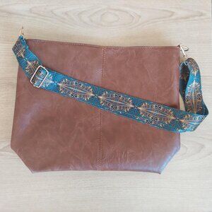 Casual And Fashionable Boho Shoulder Bag, Faux Leather